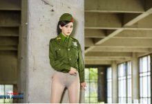 爱丝钻石套图 F6035 性感美丝小特务 66P-亿套图