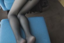 兔玩映画系列 Vol.051 蓝椅子上的黑丝少女[47P19M]-亿套图