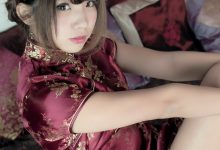 中華娘娘之红色旗袍与美腿高跟[28P/42M]-亿套图