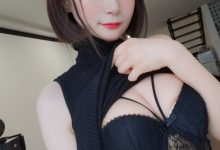 Coser小姐姐白银 – 黑色包臀裙[35P40.5M]-亿套图