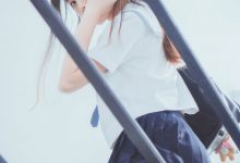 COS 桜桃喵 – 蓝白水手服 [39P]-亿套图