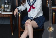 [IESS异思趣向]2019.04.29 丝享家474：梓琪JK终现梨涡 [95P]-亿套图