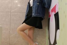 [IESS异思趣向] 2018.04.27 丝享家220《闪亮一字扣露趾凉鞋》晶晶 [99+1P]-亿套图