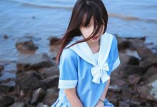 [Cosplay]疯猫ss – 一起去海鸥岛吧网红少女 [41P]-亿套图