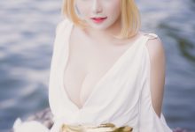 [Cosplay]甜美女神 白裙飘逸难以抵挡的诱惑 [39P]-亿套图