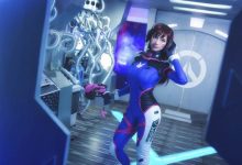 游戏美女dva cos图片守望先锋cos美女图片-亿套图