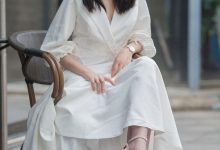 [IESS异思趣向] 2019.01.03 丝享家395：姗姗 - 烈焰红唇白长裙 [84P]-亿套图