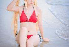 白金Saki写真 – 水着 [27P]-亿套图