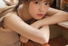 双马尾美女清新文艺写真图片-亿套图