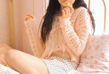 日系少女热裤美腿性感诱惑写真图片-亿套图
