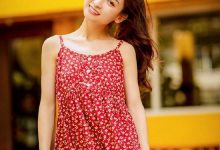 文艺气质少女户外小清新唯美写真图片-亿套图