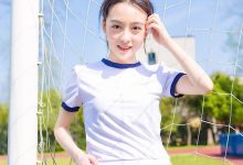 长腿美女运动服性感写真图片-亿套图