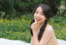 日系美少女清新文艺户外写真图片-亿套图