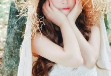大眼睛美女性感吊带裙诱人图片-亿套图