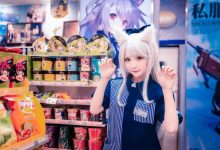 可爱俏皮萝莉控碧蓝航线舰娘cosplay图片-亿套图