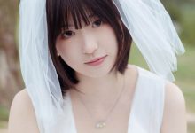 婚纱美女清新纯洁养眼写真图片-亿套图