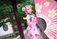 王者荣耀小乔cosplay白丝美腿大胆福利写真-亿套图