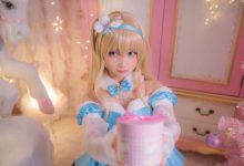 少女前线同人coser索米cos性感白丝美腿写真-亿套图
