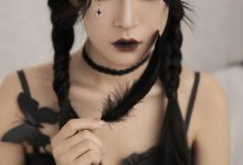 cos美女万圣节特效妆诱惑性感艺术写真-亿套图