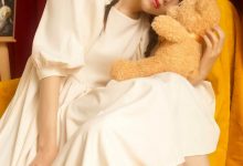 清新温婉美女复古文艺写真图片-亿套图