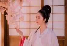 日系美女古风和服写真图片-亿套图