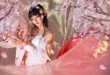 王者荣耀甄姬游园惊梦cosplay写真图片-亿套图