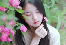 温婉美女清新秀丽写真图片-亿套图