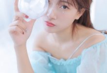 轻纱薄缕美女白嫩清新美女写真-亿套图