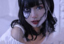 万圣节特效妆美女大胆cos高清精选图片-亿套图