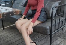 [IESS异思趣向]2019.11.28 丝享家631：小小的黑色皮裙-亿套图