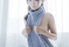 御子Yumiko - 漏背毛衣 [10P-116MB]-亿套图