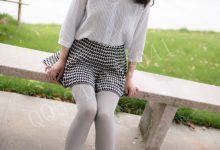 大生模拍 No.085 晶晶 第一次尝试厚灰丝 [44P-177MB]-亿套图
