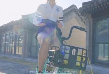 [妖精社] 2020.01.08 H2001《美丝自行车》盈盈 [1V/187M]-亿套图