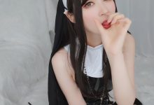 Coser小姐姐白银 - 皮衣修女 [95P6V-654MB]-亿套图