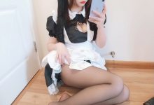 二次元美女古川kagura - 黑丝开胸 猫耳女仆 [55P1V-152MB]-亿套图