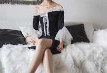 丝慕写真 特写集 TX023《新模的灰丝特写》-亿套图