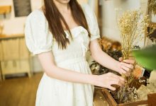 [YALAYI雅拉伊] 2020.11.17 NO.727 小乔《甜美女友爱花艺》[32P+1P/398M]-亿套图