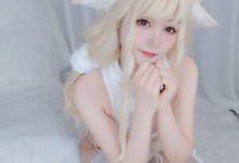 Coser小姐姐白银 - 白旗袍 [101P7V-567MB]-亿套图