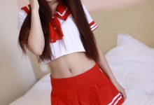 [TGOD推女神]2015.01.24 水手服的美少女 演员晓艾私房写真 [71+1P／319M]-亿套图