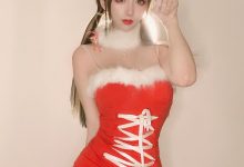 斗鱼米线线sama写真 - 圣诞特辑 [39P]-亿套图