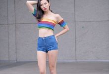 蓝色热裤长腿高跟美女 [2V/5.75G]-亿套图