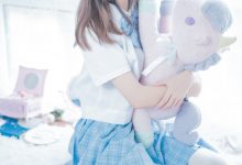 喵糖映画 VOL.019 蓝白梦幻少女-亿套图