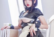 喵糖映画 VOL.194 胶衣女仆-亿套图