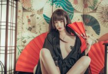 过期米线线喵 – 和风泳衣-亿套图