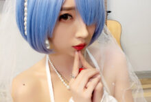 小巫女露娜 - NO.05 雷姆婚纱 [29P-155MB]-亿套图