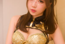 小巫女露娜 - NO.08 金丝旗袍 [28P-48MB]-亿套图
