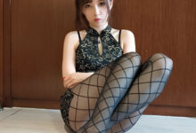 小女巫露娜 - NO.15 黑丝旗袍 [33P-70M]-亿套图