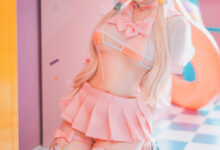 Bambi Vol.19 Sheer Pink [26P170M]-亿套图