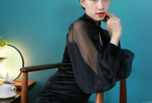 [IESS异思趣向] 2021.07.28 丝享家873：美子《新式旗袍短裙》[93P／127MB]-亿套图
