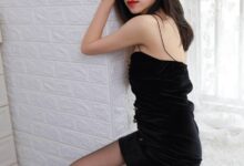 [IESS异思趣向] 2021.08.09 丝享家884：美子《黑色吊带裙》[99P／83.7MB]-亿套图
